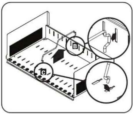 Tripp Lite CS16USBWHG - Ajuste de los Divisores de Estante de Almacenamiento - 2