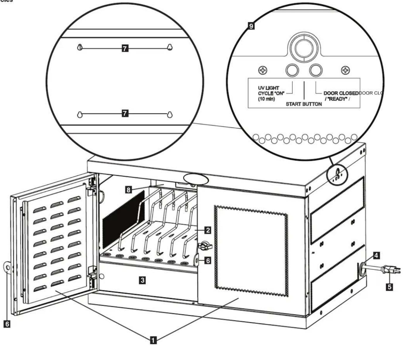 Tripp Lite CS16USBWHG - Identification des caractéristiques - 1