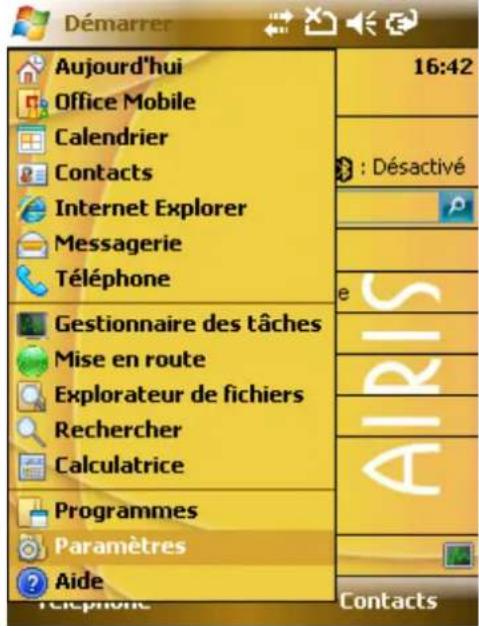 AIRIS T483 - .Paramètres - 1