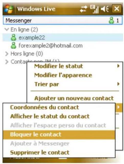 AIRIS T483 - Bloquer et Debloquer un Contact - 1