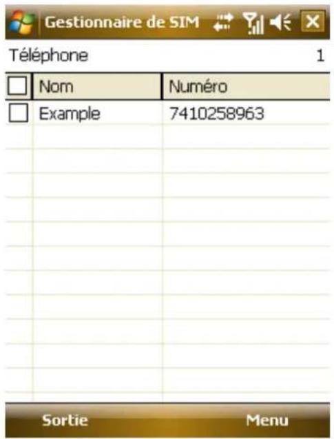 AIRIS T483 - Contacts Telephone - 1