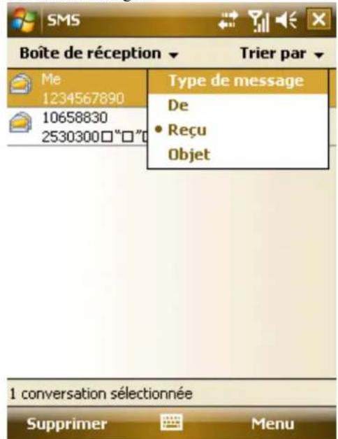 AIRIS T483 - Lire les Messages Texte - 3