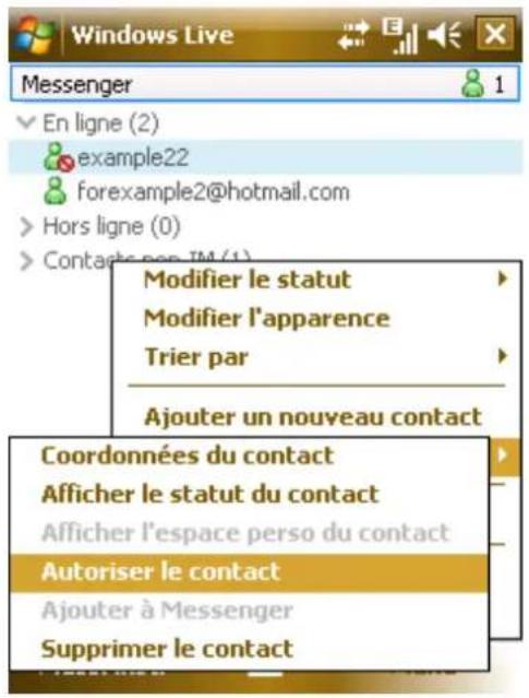 AIRIS T483 - Bloquer et Debloquer un Contact - 2