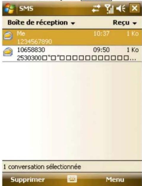 AIRIS T483 - Lire les Messages Texte - 2