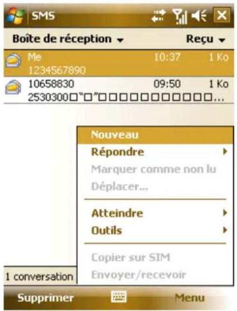 AIRIS T483 - Lire les Messages Texte - 4