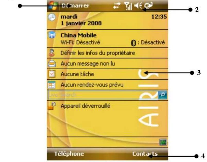 AIRIS T483 - Ecran Principal - 1
