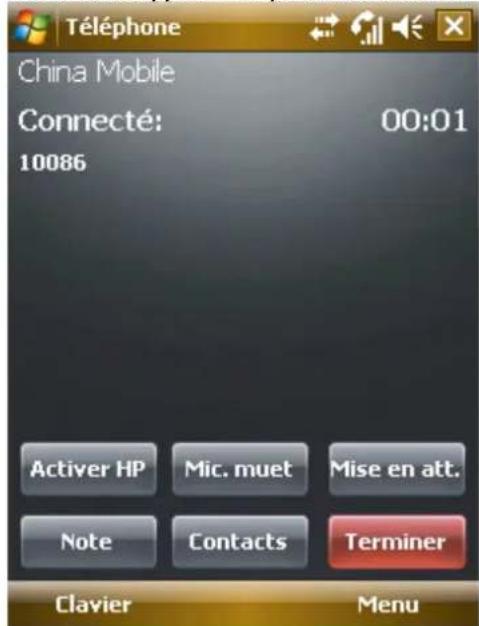 AIRIS T483 - Pendant un Appel - 1