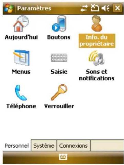 AIRIS T483 - Information Personnelle - 1