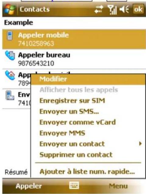 AIRIS T483 - A partir de Numérotation Rapide (Speed-dial) - 1