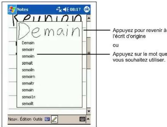 AIRIS T605 - Conversion d'un texte écrit en texte - 3
