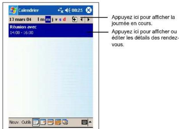 AIRIS T605 - Calendrier: Planification de rendez-vous et de réunions - 1