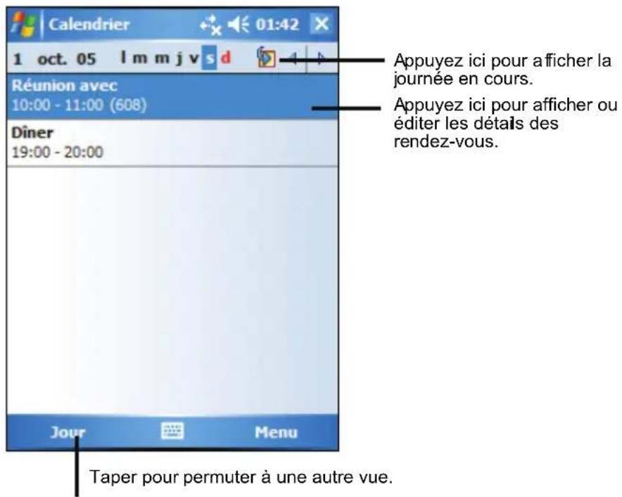 AIRIS T620 - Calendrier: Planification de rendez-vous et de réunions - 1