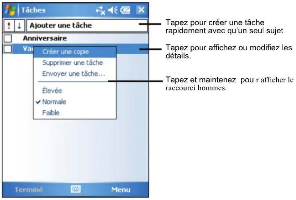 AIRIS T620 - Tâches: conserver une liste de choses à faire - 1