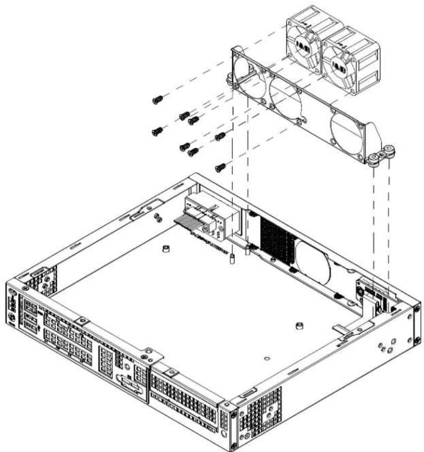 Supermicro SuperServer E3009A8CN8 - 更換系統風扇 - 1