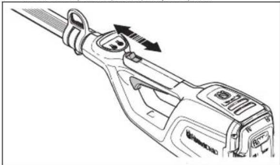 HUSQVARNA 120iTK4P - Verificarea opritorului întrerupătorului - 3