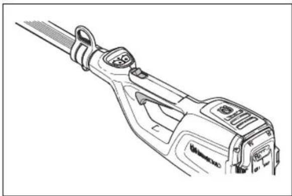 HUSQVARNA 120iTK4P - Verificarea opritorului întrerupătorului - 1