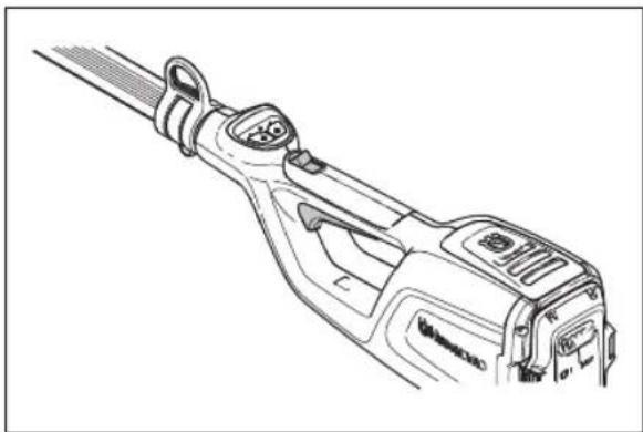 HUSQVARNA 120iTK4P - Maitinimo jungiklio užrakto patikra - 1