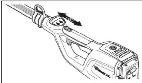 HUSQVARNA 120iTK4P - Kontrola pojistky páčky spínače - 3