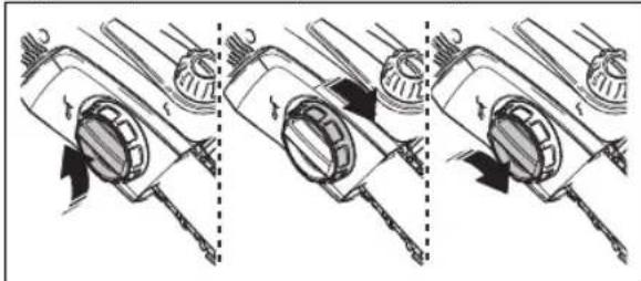 HUSQVARNA 120iTK4P - Justering av sagkjedets stramming - 2