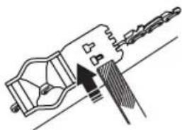 HUSQVARNA 120iTK4P - To adjust the depth gauge setting - 2