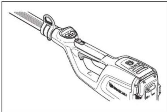 HUSQVARNA 120iTK4P - 检查开关扳机锁 - 1