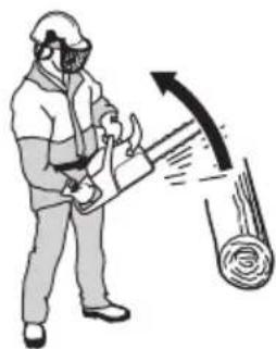 HUSQVARNA 592 XP G - Kickback information - 3