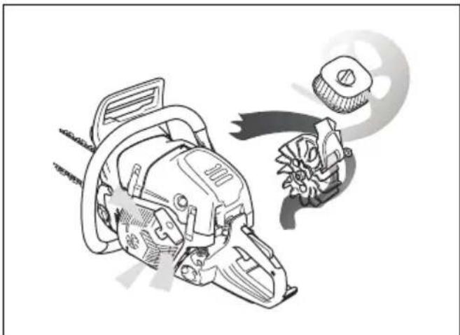 HUSQVARNA 592 XP G - Sistema de purificación de aire - 1