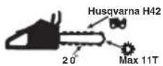 HUSQVARNA 592 XP G - Symboles figurant sur le produit - 20