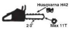 HUSQVARNA 592 XP G - Symbols on the product - 20