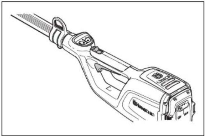 HUSQVARNA 120iTK4H - Verificarea opritorului întrerupătorului - 1