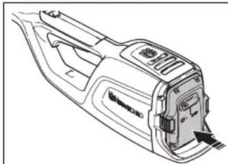 HUSQVARNA 120iTK4H - Pour fixer la batterie au produit - 2