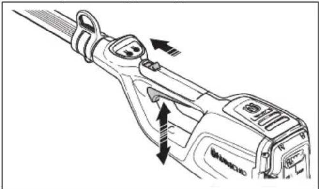 HUSQVARNA 120iTK4H - Maitinimo jungiklio užrakto patikra - 4