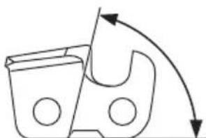 HUSQVARNA 120iTK4H - General information about how to sharpen the cutters - 3