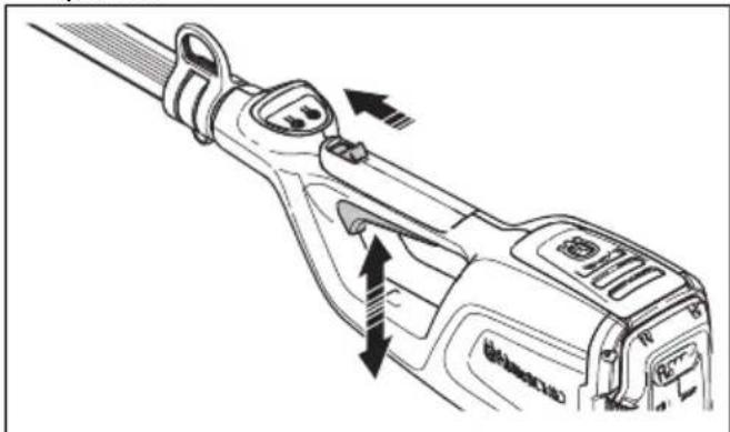HUSQVARNA 120iTK4H - Kontrola poistky páčky vypínača - 1