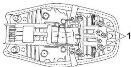 YAMAHA XSR125 (2021) - Accroche-casque - 1