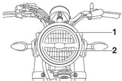 YAMAHA XSR125 (2021) - Eclairage du vehicule - 1