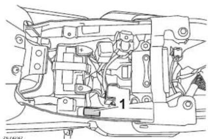YAMAHA XSR125 (2021) - Étiquette des codes du modele - 1