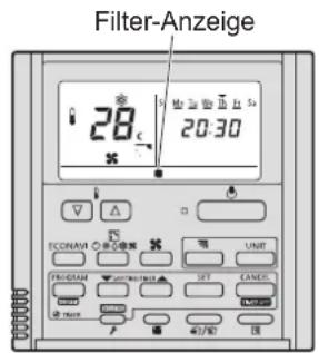 PANASONIC S15MK2E5B - ■ Wartung des Luftfilters - 1