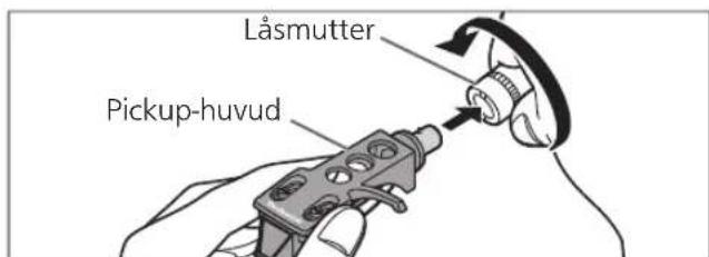 PANASONIC SL100C - Fästa pickup-huvudet - 1
