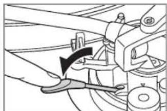 PANASONIC SL100C - Lower the cue lever slowly. The tone arm moves down slowly. - 1