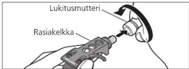 PANASONIC SL100C - Rasiakelkan kiinnittäminen - 1
