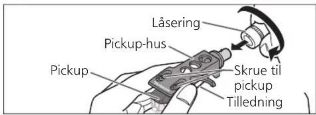 PANASONIC SL100C - Udskiftning af pickuppen - 1
