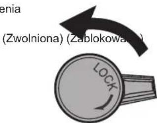 PANASONIC SL100C - Zwolnić blokadę ramienia. - 1