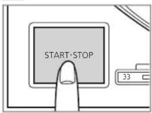 PANASONIC SL100C - Appuyez sur [START-STOP]. La platine de lecture commence à tourner. - 3