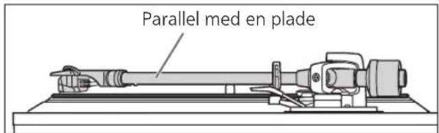 PANASONIC SL100C - Når du ikke kender pickup'ens højde (H), eller når du ikke anvender det medfølgende pickup-hus - 1