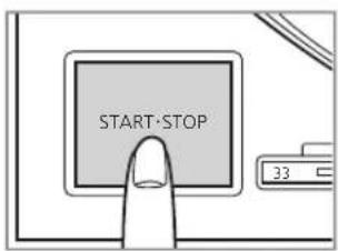 PANASONIC SL100C - Tryck på [START-STOP]. Skivtallriken börjar snurra. - 1