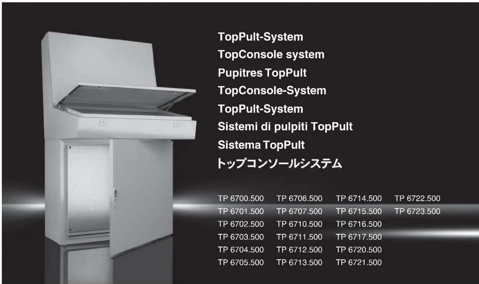 Rittal TP 6700.500 - Rittal – The System. - 1