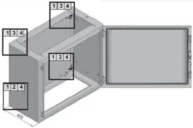 Rittal TP 6700.500 - SW4 - 153