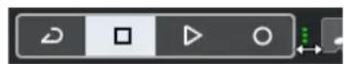 STEINBERG Cubase Elements 10.5 - Barre de transport - 1
