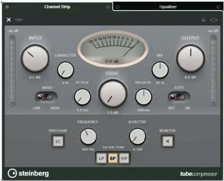 STEINBERG Cubase Elements 10.5 - Tube Compressor - Affichage détaillé - 2
